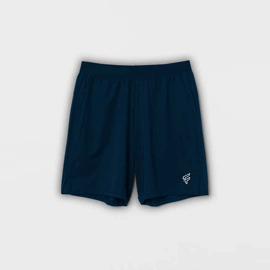 Solid Navy Shorts