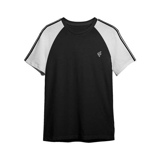 Summer Dual Stripe Raglan T-shirt